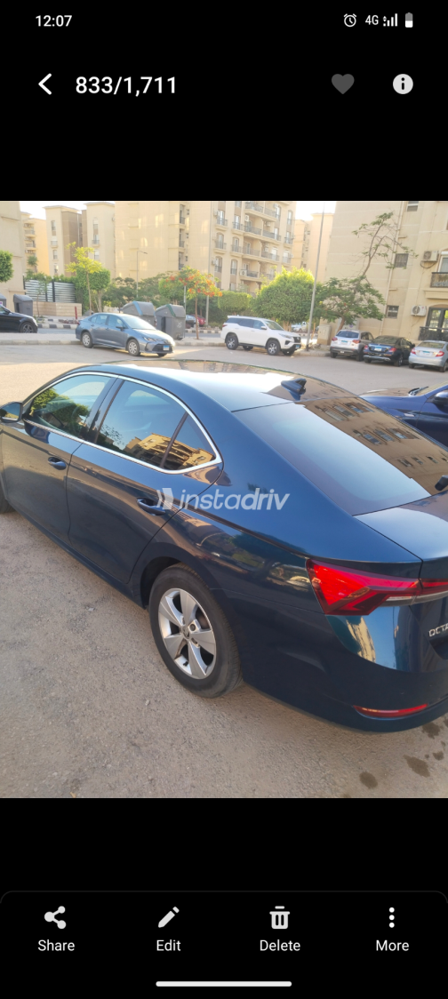 Skoda Octavia A8 2022 Green Automatic Used for Sale in Cairo - 6