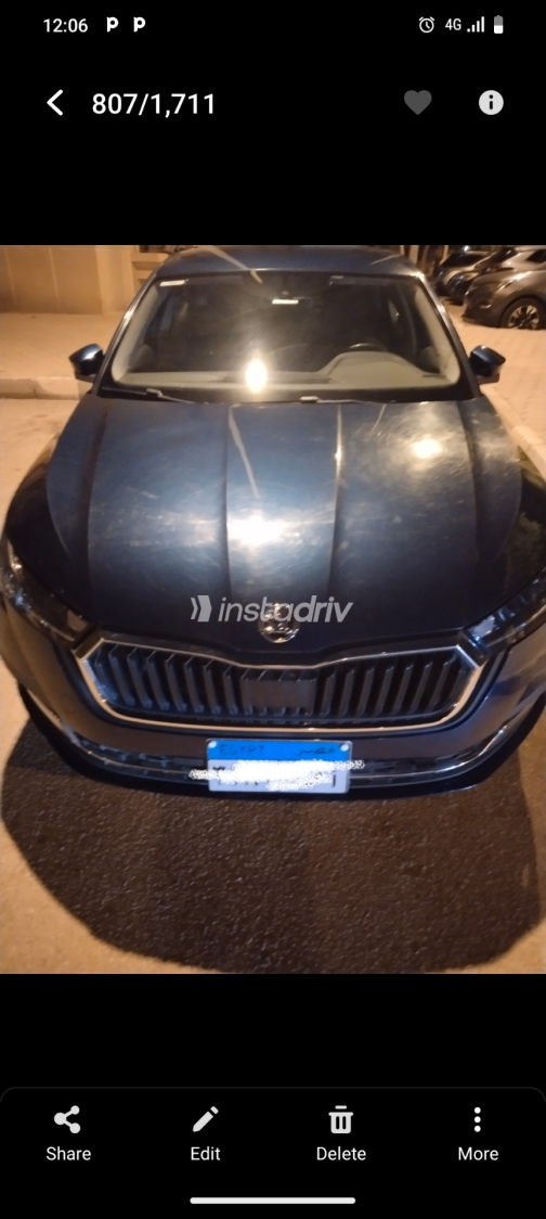 Skoda Octavia A8 2022 Green Automatic Used for Sale in Cairo - 7
