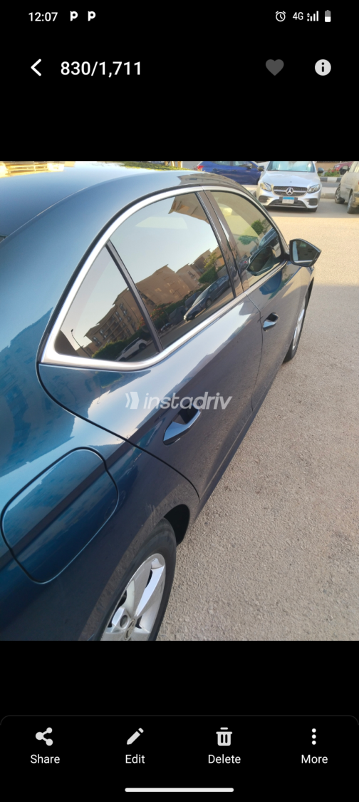Skoda Octavia A8 2022 Green Automatic Used for Sale in Cairo - 9
