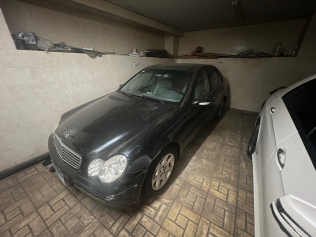 Mercedes C 200 2005 Black Automatic Used for Sale in Giza