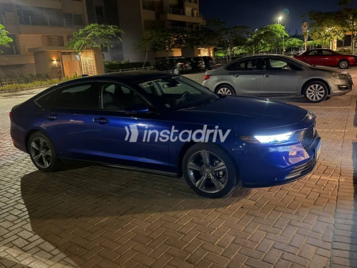 Honda Accord 2023 Dark Blue Automatic Used for Sale in Cairo - 2