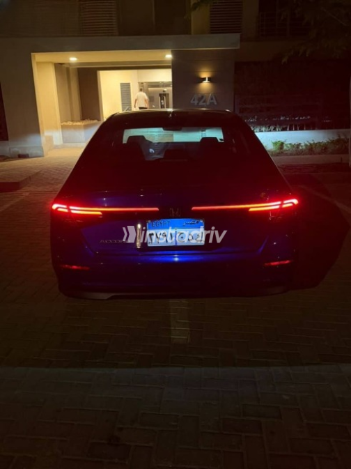 Honda Accord 2023 Dark Blue Automatic Used for Sale in Cairo - 3