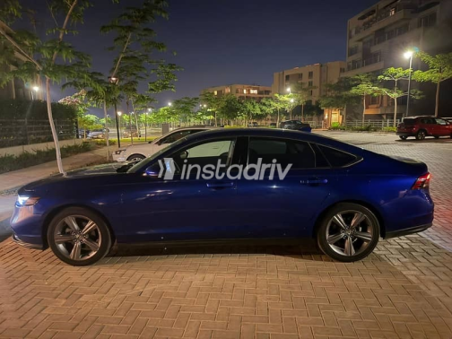 Honda Accord 2023 Dark Blue Automatic Used for Sale in Cairo - 4