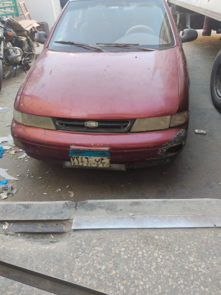 Kia Sephia 1995 White Manual Used for Sale in Imbaba