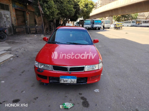 ميتسوبيشي لانسر 2000 أحمر يدوي مستعملة للبيع في الجيزة - 3