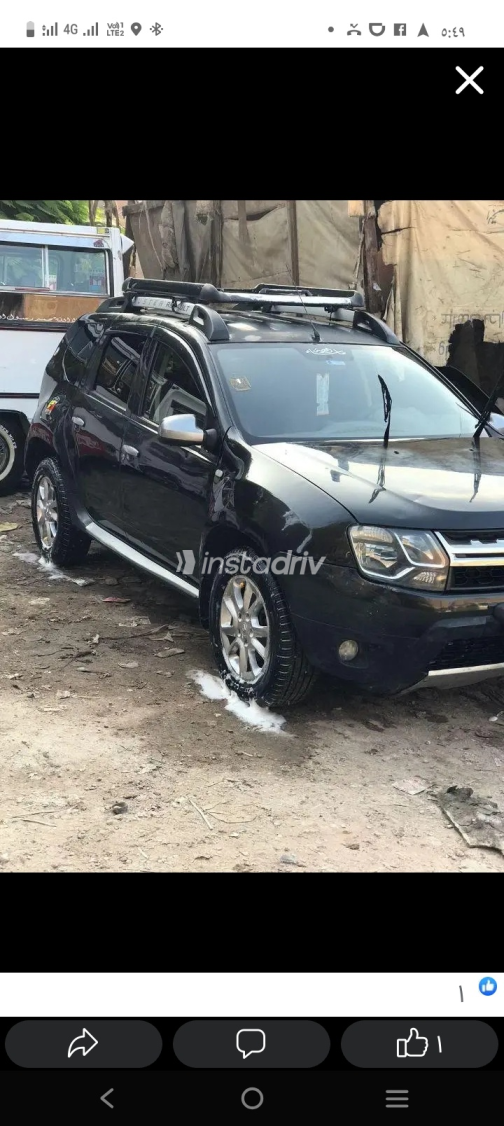 Renault Duster 2016 Black Manual Used for Sale in Imbaba - 4