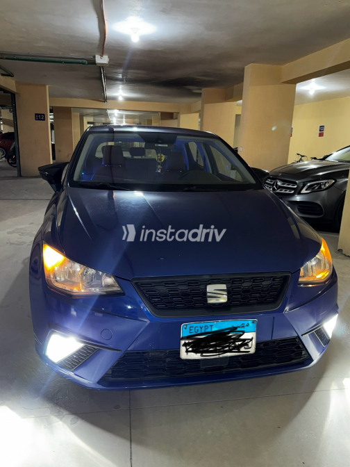 Seat Ibiza 2019 Blue Automatic Used for Sale in Maadi - 4