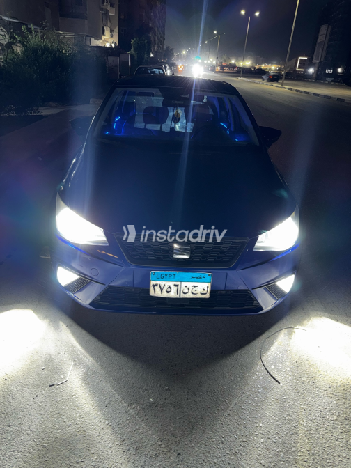 Seat Ibiza 2019 Blue Automatic Used for Sale in Maadi - 9