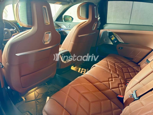 BMW 740 2024 Dark Blue Automatic Used for Sale in Cairo - 3