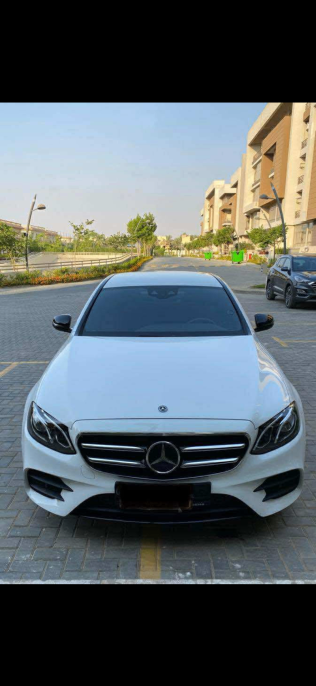 Mercedes E 350 2018 White Automatic Used for Sale in Cairo