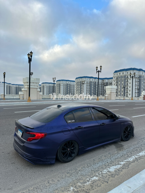 Fiat Tipo 2018 Purple Automatic Used for Sale in Giza - 2