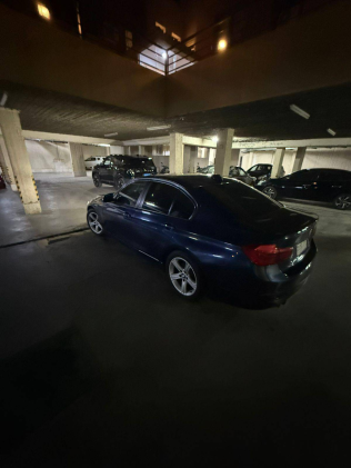 BMW 320 2018 Blue Automatic Used for Sale in Giza