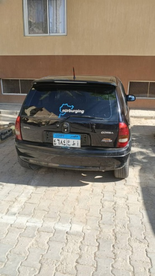Opel Corsa 1995 Black Manual Used for Sale in Hadayeq El Zeitoun
