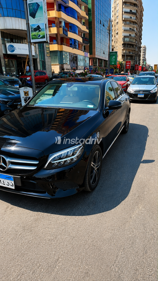 Mercedes C 180 2020 Black Automatic Used for Sale in Heliopolis - 2