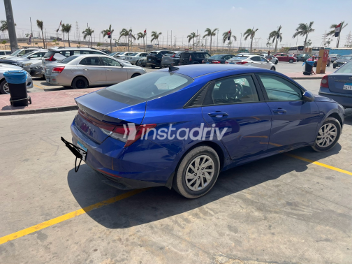 Hyundai Elantra CN7 2022 Blue Automatic Used for Sale in Cairo - 1