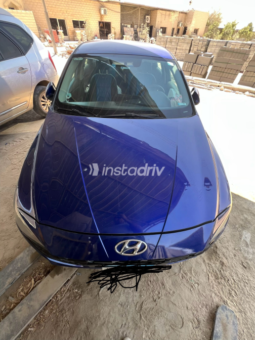 Hyundai Elantra CN7 2022 Blue Automatic Used for Sale in Cairo - 7
