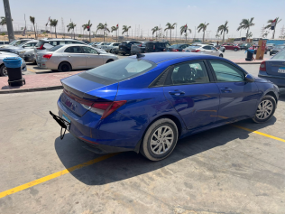 Hyundai Elantra CN7 2022 Blue Automatic Used for Sale in Cairo
