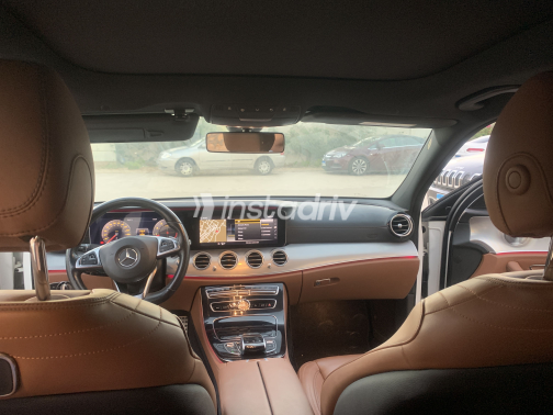 مرسيدس E 250 2018 أبيض أوتوماتيك مستعملة للبيع في المعادى - 3