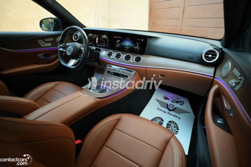 مرسيدس E 300 2022 أسود أوتوماتيك مستعملة للبيع في مصر الجديدة - 6