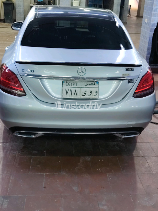 Mercedes C 180 2020 Silver Automatic Used for Sale in Zamalek - 1