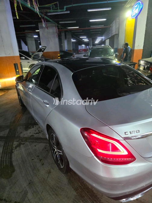 Mercedes C 180 2020 Silver Automatic Used for Sale in Zamalek - 2
