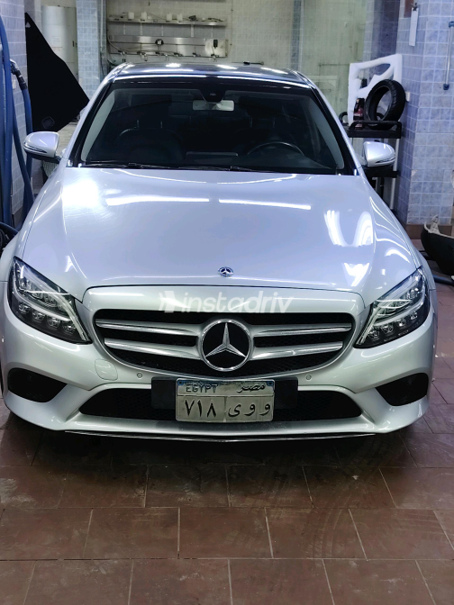 Mercedes C 180 2020 Silver Automatic Used for Sale in Zamalek - 8