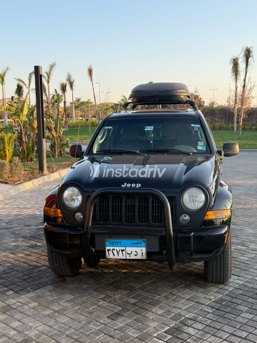 Jeep Liberty 2007 Black Automatic Used for Sale in Giza - 1