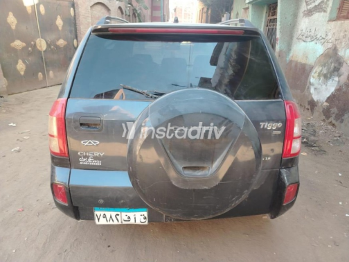Chery Tiggo 3 2017 Dark Gray Automatic Used for Sale in Shibin El Qanater - 4
