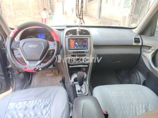 Chery Tiggo 3 2017 Dark Gray Automatic Used for Sale in Shibin El Qanater - 8