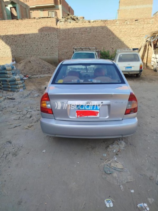 هيونداي فيفا 2002 فضي أوتوماتيك مستعملة للبيع في القناطر الخيرية - 4