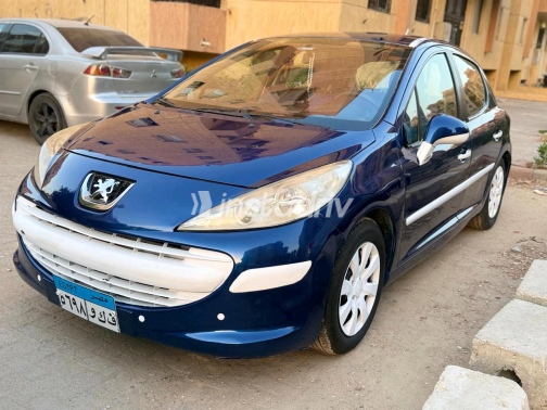 Peugeot 207 2007 Blue Manual Used for Sale in Giza - 4