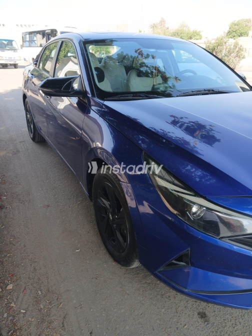 هيونداي إلنترا سى ان 7 2022 أزرق أوتوماتيك مستعملة للبيع في حلوان - 3