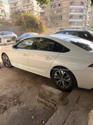 Peugeot 508 2022 White Automatic Used for Sale in Cairo