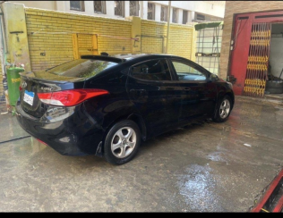 Hyundai Elantra 2012 Black Automatic Used for Sale in Nasr city