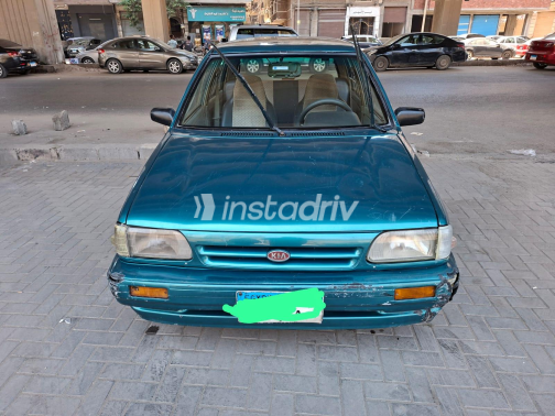 كيا برايد 1997 أخضر يدوي مستعملة للبيع في الجيزة - 8