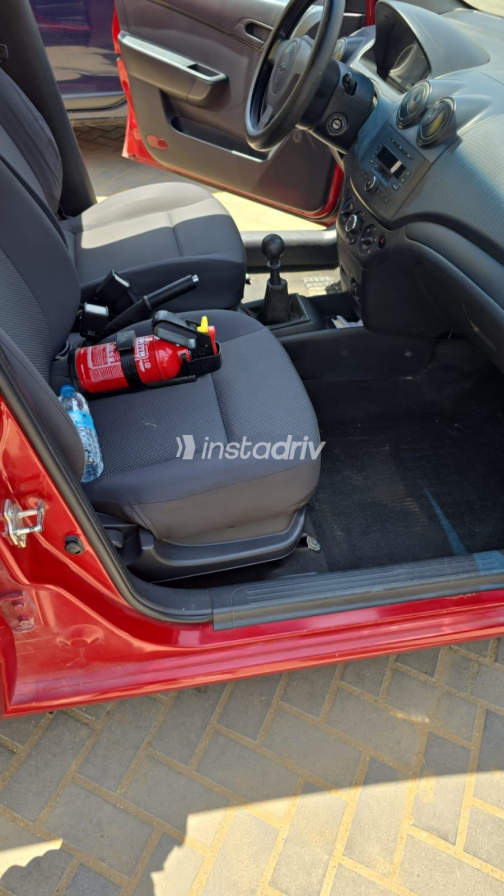 Chevrolet Aveo 2008 Red Manual Used for Sale in Cairo - 3