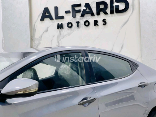 هيونداي إلنترا ام دى 2015 رمادي أوتوماتيك مستعملة للبيع في البحيرة - 8