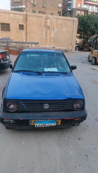 Volkswagen Golf 1987 Blue Manual Used for Sale in Giza