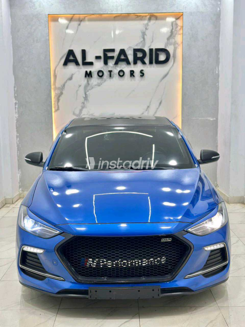 Hyundai Elantra AD 2017 Blue Automatic Used for Sale in Alexandria - 1