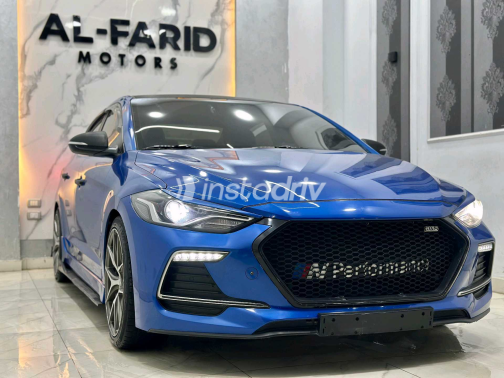 Hyundai Elantra AD 2017 Blue Automatic Used for Sale in Alexandria - 3