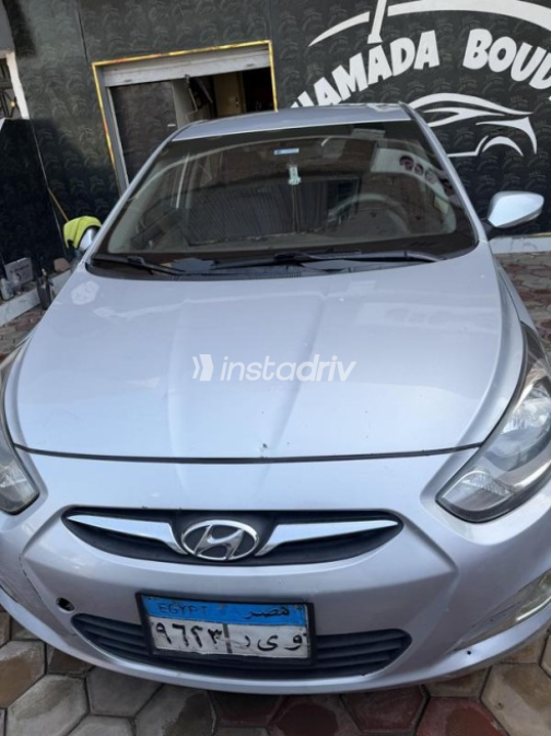 Hyundai Accent RB 2015 Gray Automatic Used for Sale in Asyut - 1