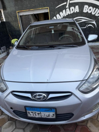 Hyundai Accent RB 2015 Gray Automatic Used for Sale in Asyut
