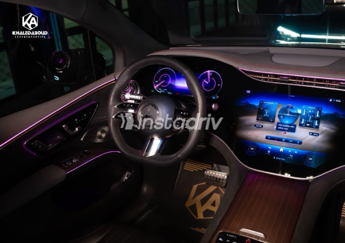 Mercedes EQS 2023 Gray Automatic Used for Sale in Cairo - 7