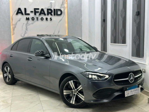 Mercedes C 200 2023 Gray Automatic Used for Sale in Beheira - 2