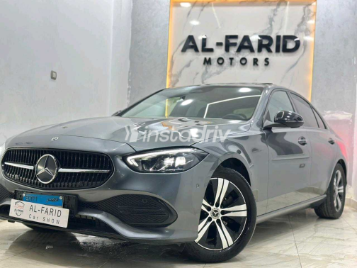 Mercedes C 200 2023 Gray Automatic Used for Sale in Beheira - 9
