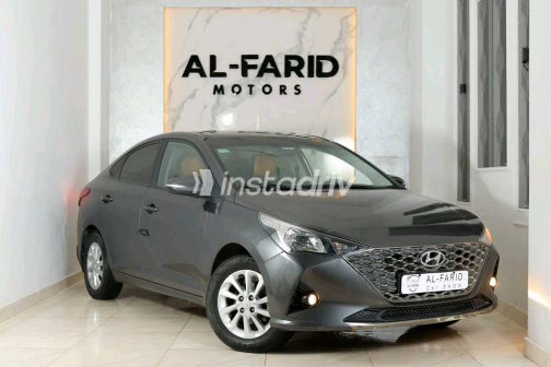 Hyundai Accent 2021 Gray Automatic Used for Sale in Alexandria - 8