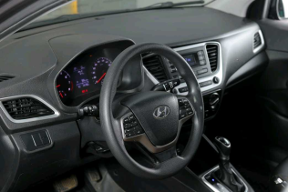 Hyundai Accent 2021 Gray Automatic Used for Sale in Alexandria