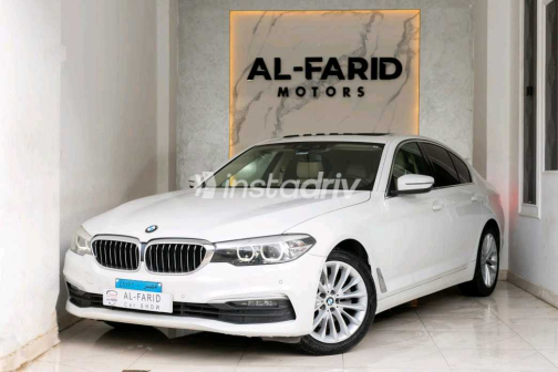 BMW 520 2019 White Automatic Used for Sale in Alexandria - 2