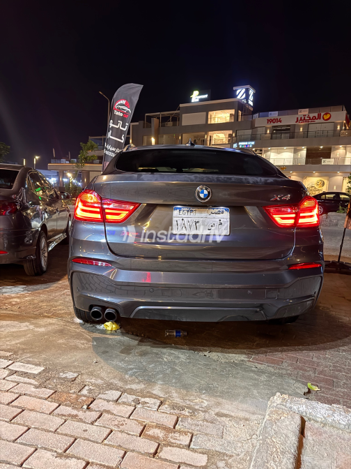 بي ام دبليو X4 2018 رمادي أوتوماتيك مستعملة للبيع في الجيزة - 3
