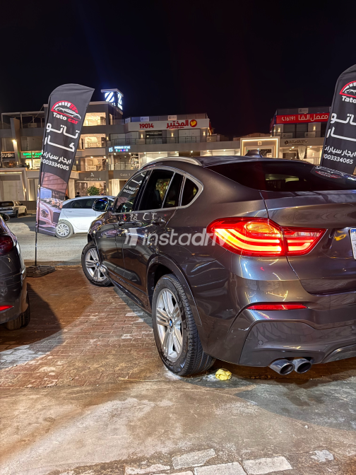 بي ام دبليو X4 2018 رمادي أوتوماتيك مستعملة للبيع في الجيزة - 6
